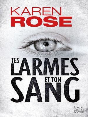 cover image of Tes larmes et ton sang